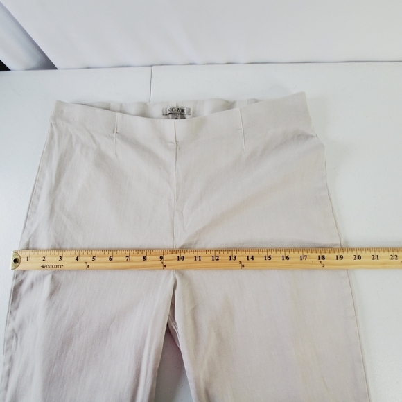 Nic + Zoe All Day Garment Dyed Pants Size 16 Pull-on Flat Front Stretch Slim Fit - Picture 10 of 16